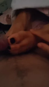 老婆的足交